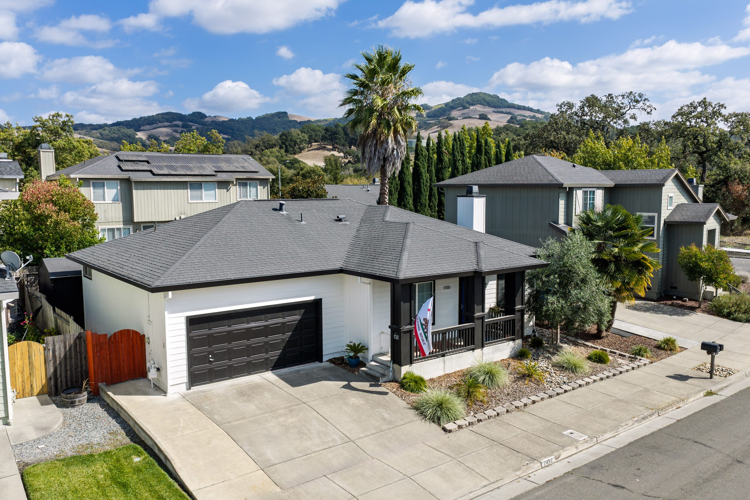 2452 Jadeite Way, single story home with Taylor Mountain behind it